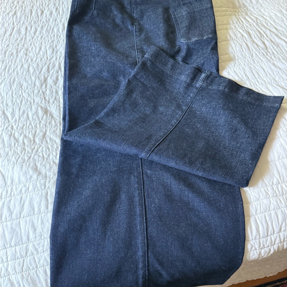 BNWOT Spanx Wide-Leg Denim Pants - Picture 2 of 5